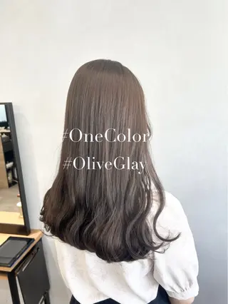 ロング カラー 暖色･似合わせカラー (廣石沙英🎀)のヘアスタイル