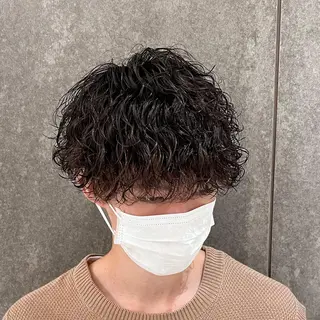 ショート パーマ メンズ 瀧野 翔吾【メンズ特化】のヘアスタイル