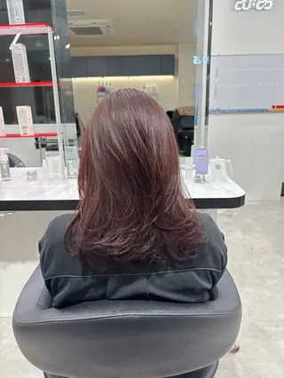 ミディアム Wカラー/暖色/べ ージュりく©︎🐝のヘアスタイル