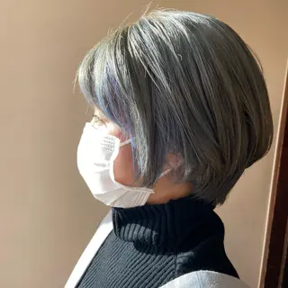 ショート AIRFLOW所属・韓国ヘア ユイカのヘアスタイル