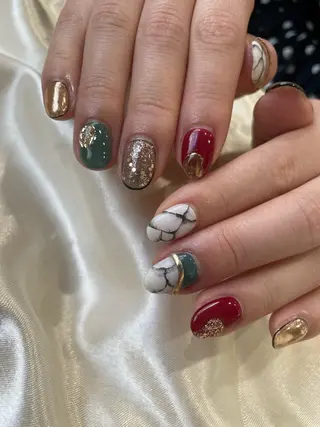 ネイル 久田 悠佳のネイルデザイン