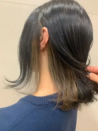 ミディアム sharon所属・おせ ちさとのヘアスタイル