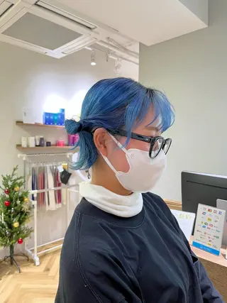 ミディアム カラー be'leef.mel所属・ののみや まれのヘアスタイル