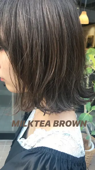 ミディアム yoyo所属・ショートカット🍃 髪質改善✨岡元瑞貴のヘアスタイル