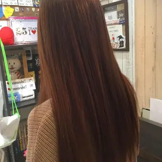 ロング カラー 金崎 新吾のヘアスタイル