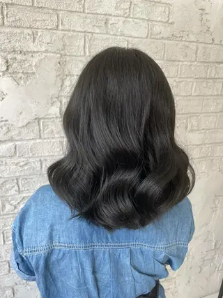 ミディアム カラー ブリーチ特化 ハイトーンRYOYAのヘアスタイル