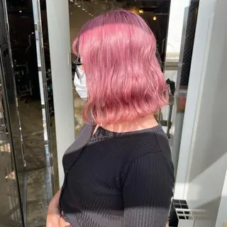 ミディアム カラー Blanche by artina川崎店所属・ゆう🫧 透明感/ハイトーンのヘアスタイル