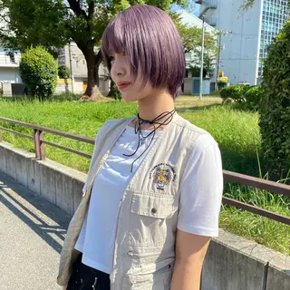 ショート fubuki🪷 似合わせカットカラーのヘアスタイル
