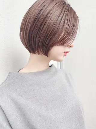 ショート tricca daikanyama所属・縮毛矯正/ボブ/ 🌱長尾朋弥🌱のヘアスタイル