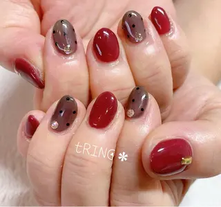 ネイル tRING* しいの木台のネイルデザイン