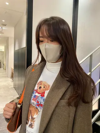 ロング GO TODAY SHAIRE SALON所属・miu （ミユ）のヘアスタイル