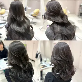 ロング カラー 銀座/オリーブ/ 透明感カラー✨りくのヘアスタイル