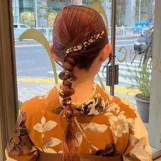 セミロング ヘアアレンジ 🕊️透明感カラー/ 渋谷🕊️Aonaのヘアスタイル