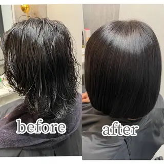 ショート 髪質改善カラー特化 井上秀樹のヘアスタイル