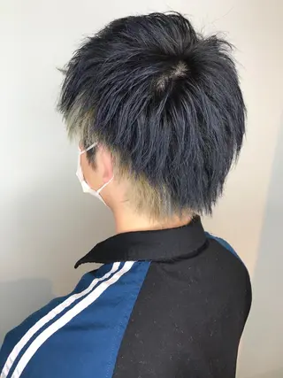 カラー メンズ 佐藤 魁人のヘアスタイル