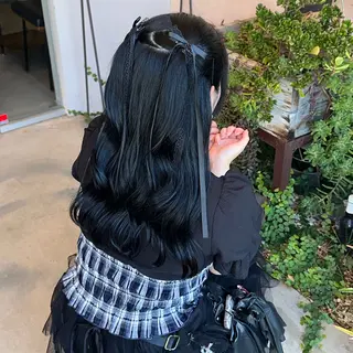 ロング カラー riff design labo所属・Fuka 大阪狭山市美容室のヘアスタイル