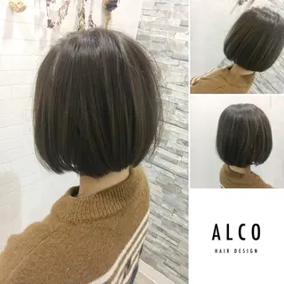 ショート カラー ワタイショウタ 髪質改善✨眉毛サロンのヘアスタイル