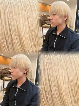 カラー メンズ 川畑悠真 /メンズ縮毛矯正特化のヘアスタイル