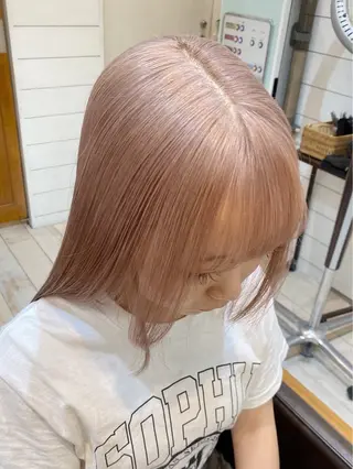 ロング カラー 🧸にしかた ちひろ🧸 / 渋谷のヘアスタイル
