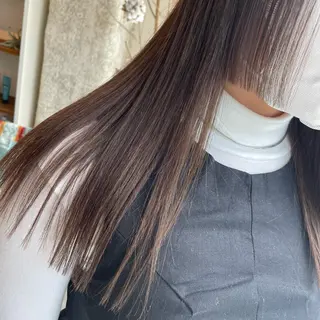 セミロング カラー tablier所属・tablier 熊谷日菜子のヘアスタイル