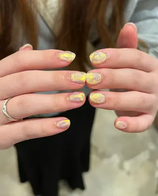 ネイル miyuu 𓂃🫧‪のネイルデザイン