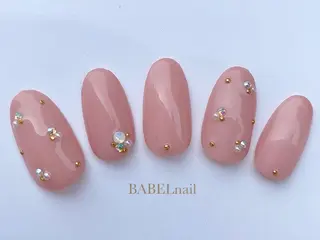 ネイル BABELバベル所属・江戸川橋✨BABEL 【バベル】大人可愛いのネイルデザイン