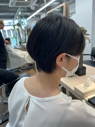 ショート レイヤーパーマ/ ショートパーマ/横浜のヘアスタイル