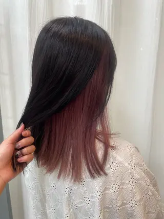 ミディアム miyabi/ eMuのヘアスタイル