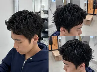 パーマ メンズ 土岐 仁/メンズ専門 パーマ特化美容師☆のヘアスタイル