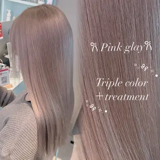 ロング Colore【コローレ】所属・‎🤍透明感カラー‎ ‎🤍chiiのヘアスタイル