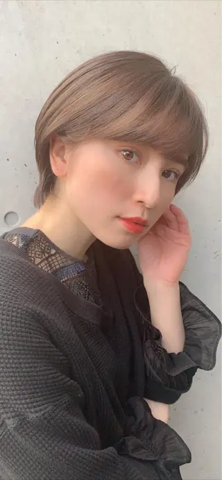 ショート 新宿/髪質改善 /透け感/Sotaのヘアスタイル