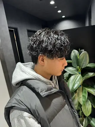 メンズ ⚡️渋谷⚡️ メンズパーマ⚡️のヘアスタイル