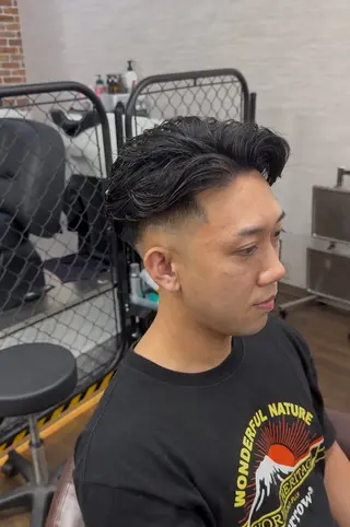 メンズ Elevate所属・藤岡 斗真のヘアスタイル