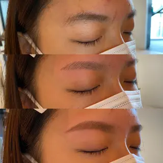 マツエク・マツパ Noah's　Ark所属・透明感カラー🫧ヘア セット🫧松本菜月の眉毛・アイブロウイメージ