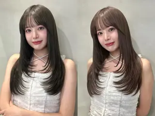 カラー 大宮🫧艶カラー🩵 ゆいのヘアスタイル