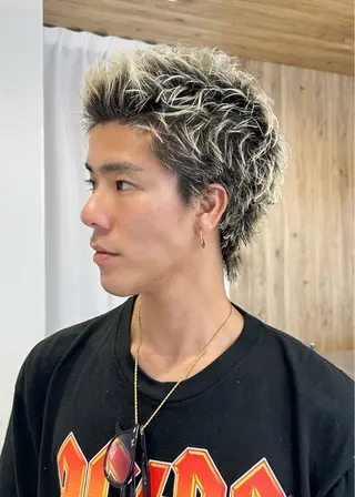 メンズ DEAN名駅店所属・🖤エクステ/ハイト ーン/KANNA🖤のヘアスタイル