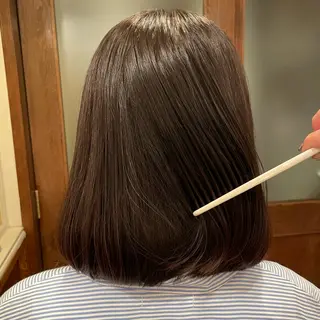 ショート ボブ/縮毛矯正/レイ ヤー♡Natsukiのヘアスタイル