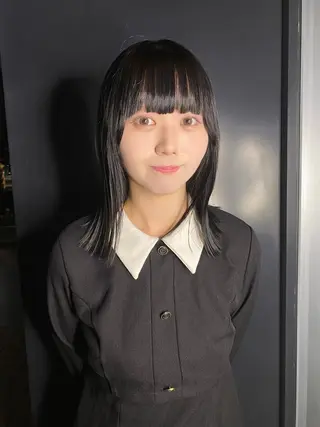 セミロング ARUE所属・🎀🫧Oyama Riri🫧🎀のヘアスタイル