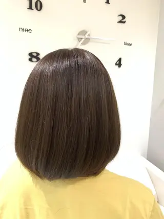 ミディアム カラー 松吉 純平のヘアスタイル