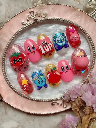 ネイル シェアサロンLei.g(レイジー)所属・3Dアートネイル💗 都築レナのネイルデザイン