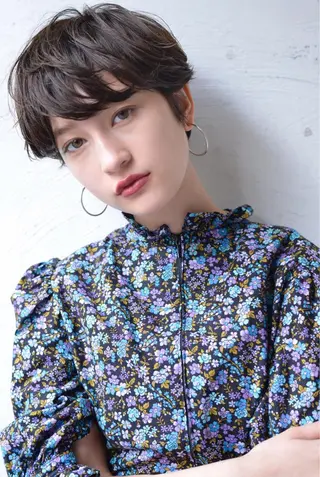 ショート カラー メンズヘア/レイヤー /ボブ山内春輝のヘアスタイル