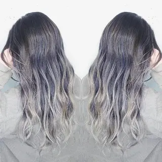 セミロング E Komo hair所属・Wow❕E Komo hair 永井一輝のヘアスタイル