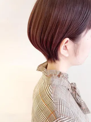 ショート カラー 齋藤 咲のヘアスタイル