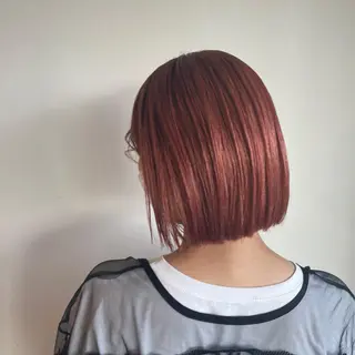 ミディアム カラー 実力派スタイリストの 完全無料パーマのヘアスタイル