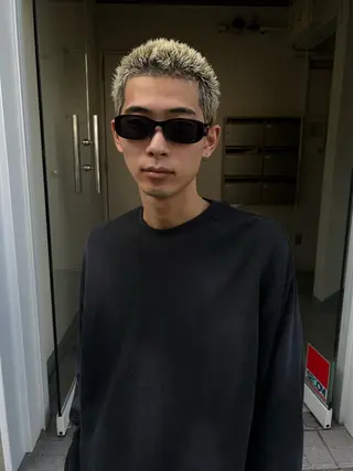 メンズ siki 大阪福島 エンドウハルのヘアスタイル