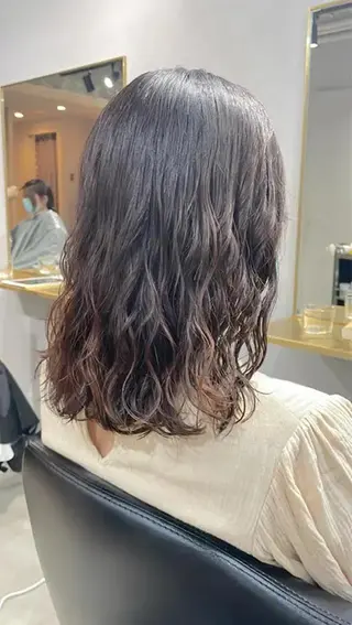 パーマ riddle hair(駒生)所属・山越 美裕樹のヘアスタイル