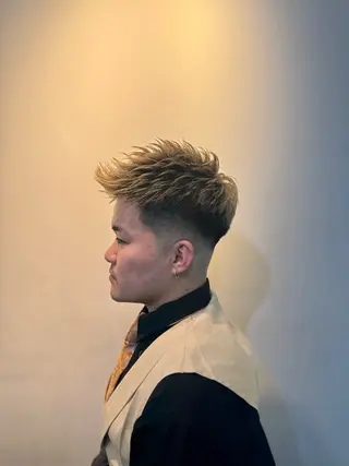 ショート KEEN creative hair 溝の口店所属・優志朗 松原のヘアスタイル