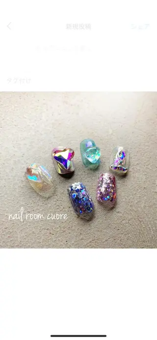 ネイル nail room  cuore所属・松尾 典子のネイルデザイン