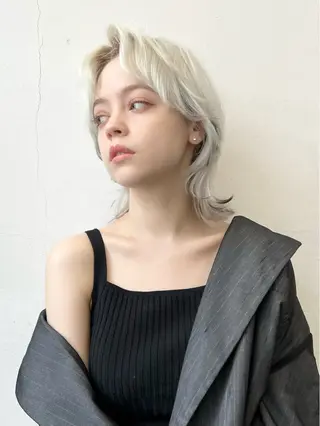 ミディアム カラー HARU//原宿🤍 リピート率NO.1のヘアスタイル