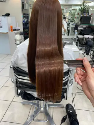 ロング メンズ特化 刈り上げない/金井のヘアスタイル